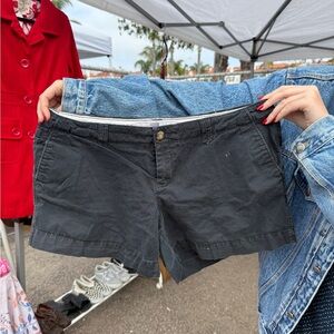 Old Navy Women's Black Cargo Shorts